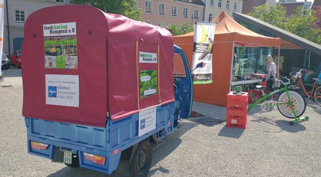 Mit E-Ape Lebensmittel retten