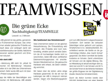 Monatliche Impulse für alle Kolleg*innen